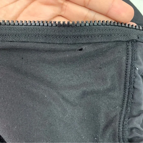 The North Face Polartec Women's Black Full Zip Fleece Hooded Jacket Size Medium - Picture 11 of 15